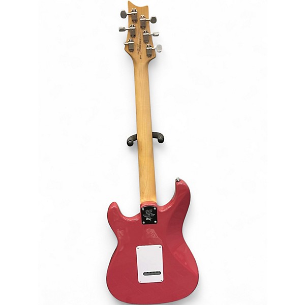 Used PRS SE Silver Sky Red Solid Body Electric Guitar