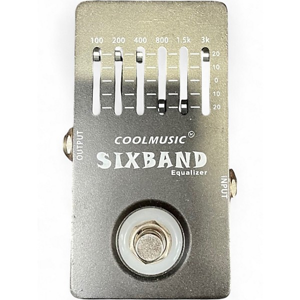 Used Cool Music SIXBAND EQUALIZER Pedal