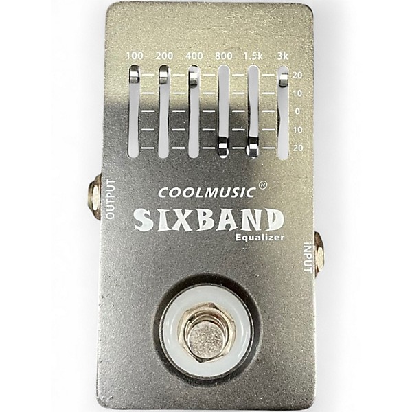 Used Cool Music SIXBAND EQUALIZER Pedal