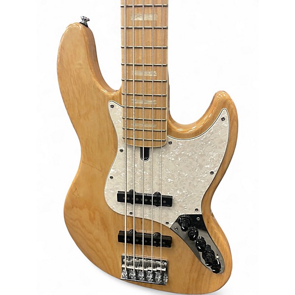Used Sire Marcus Miller V7 Alder 5 String Natural Electric Bass Guitar