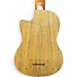 Used Kala U-Bass Spalted Maple Natural Acoustic Bass Guitar
