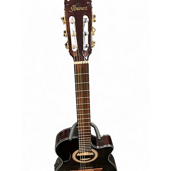 Used Ibanez GA35TCE Black Acoustic Electric Guitar