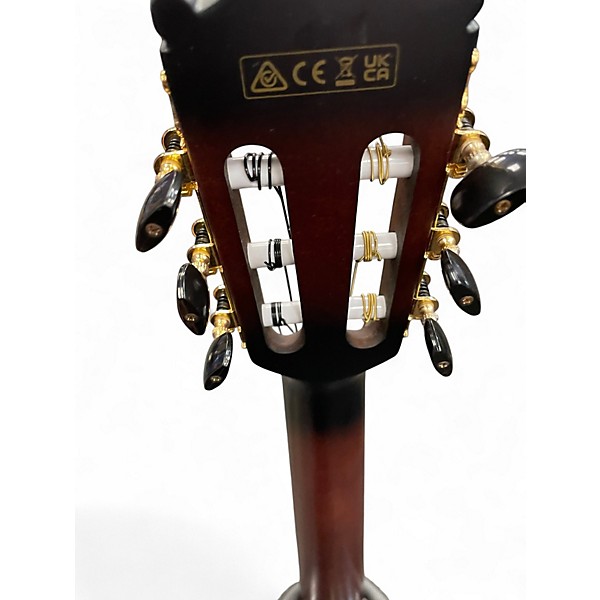 Used Ibanez GA35TCE Black Acoustic Electric Guitar