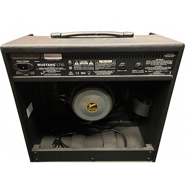 Used Fender Mustang LT50 50W 1x12 Guitar Combo Amp