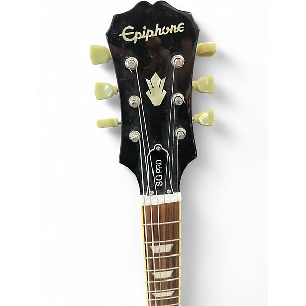 Used Epiphone SG Pro Cherry Solid Body Electric Guitar
