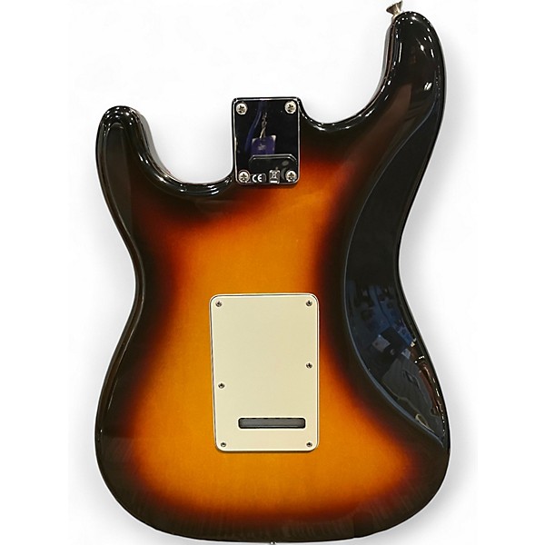 Used 2009 Fender Standard Stratocaster Brown Sunburst Solid Body Electric Guitar
