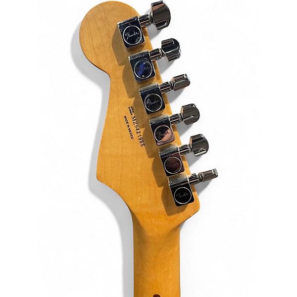 Used 2009 Fender Standard Stratocaster Brown Sunburst Solid Body Electric Guitar