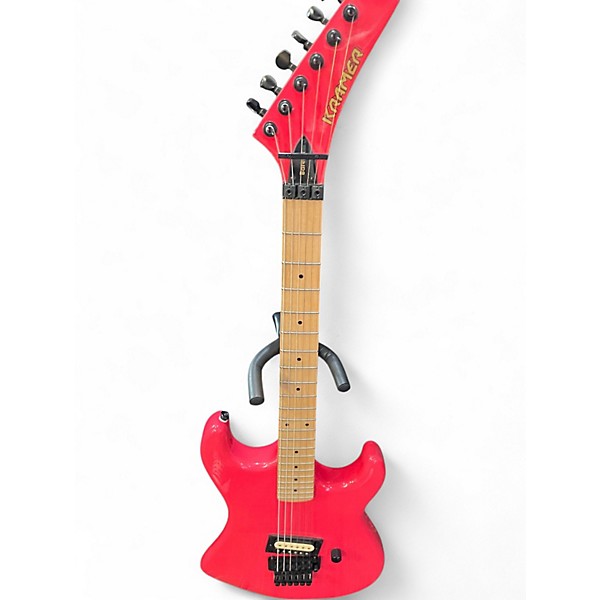 Used Kramer Baretta Ruby Red Solid Body Electric Guitar