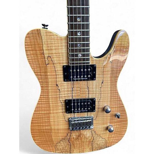 Used 2011 Fender Telecaster Custom Spalted Maple Solid Body Electric Guitar