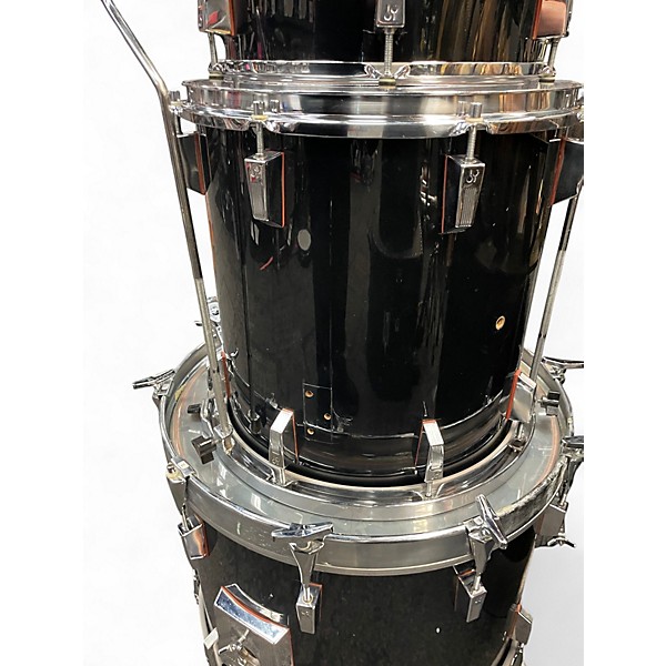 Used SONOR 5 Piece Phonic Black Drum Kit