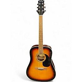Used Mitchell d120sb 3 Color Sunburst Acoustic Guitar