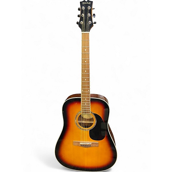Used Mitchell d120sb 3 Color Sunburst Acoustic Guitar