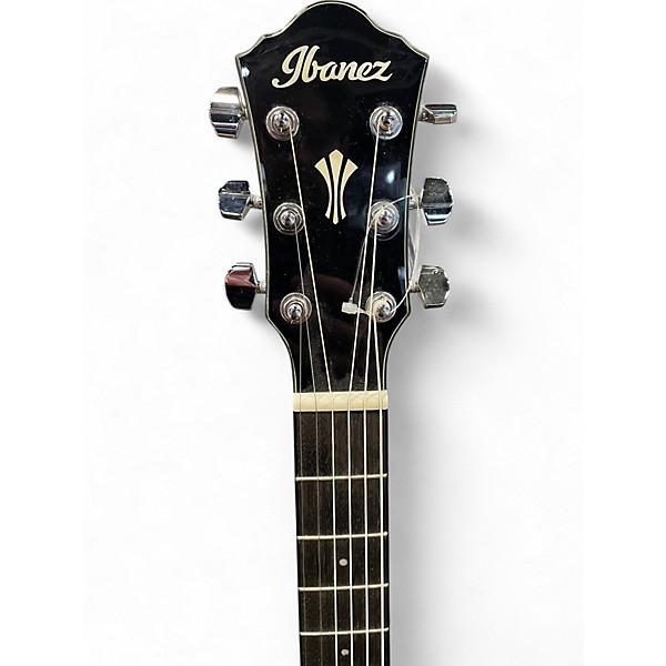 Used Ibanez AEG58L Violin Burst Acoustic Electric Guitar