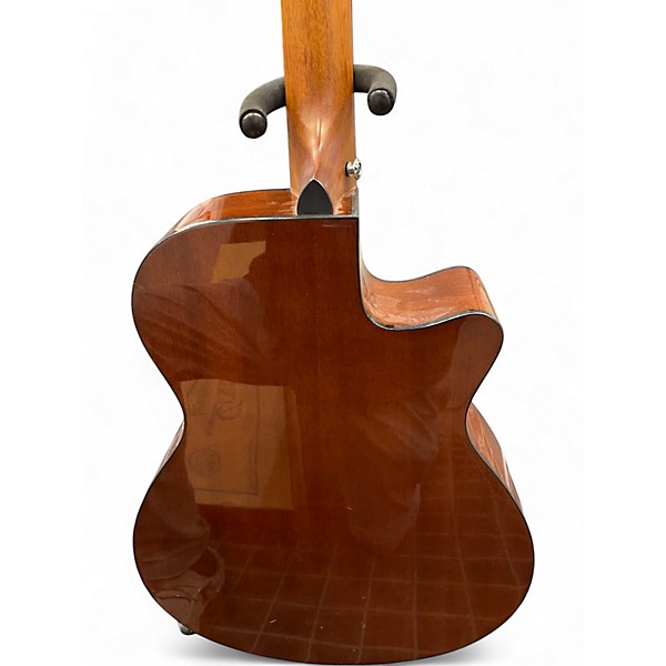 Used Ibanez AEG58L Violin Burst Acoustic Electric Guitar