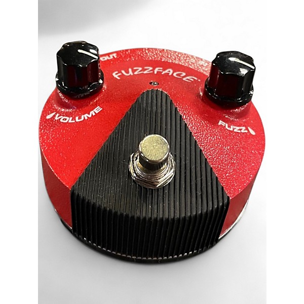 Used 2025 Dunlop FFM2 Germanium Fuzz Face Mini Red Effect Pedal