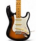Used Squier Classic Vibe Stratocaster 2 Tone Sunburst Solid Body Electric Guitar