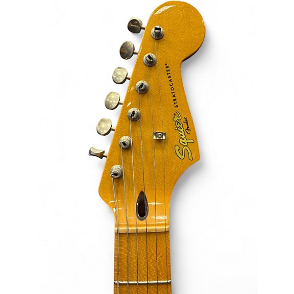 Used Squier Classic Vibe Stratocaster 2 Tone Sunburst Solid Body Electric Guitar