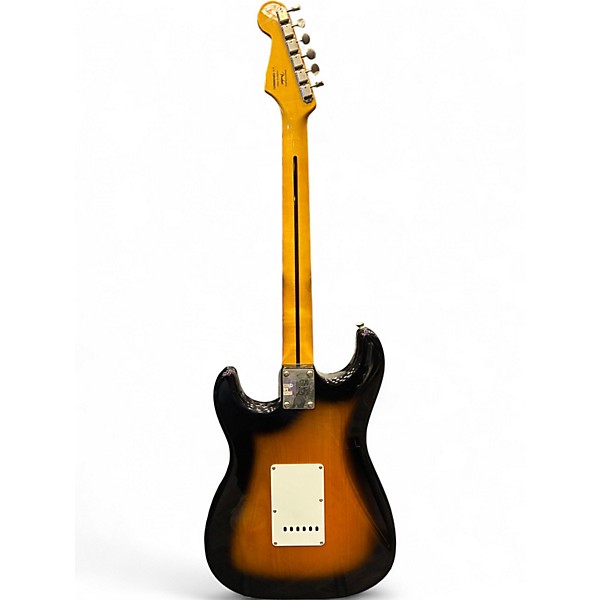 Used Squier Classic Vibe Stratocaster 2 Tone Sunburst Solid Body Electric Guitar