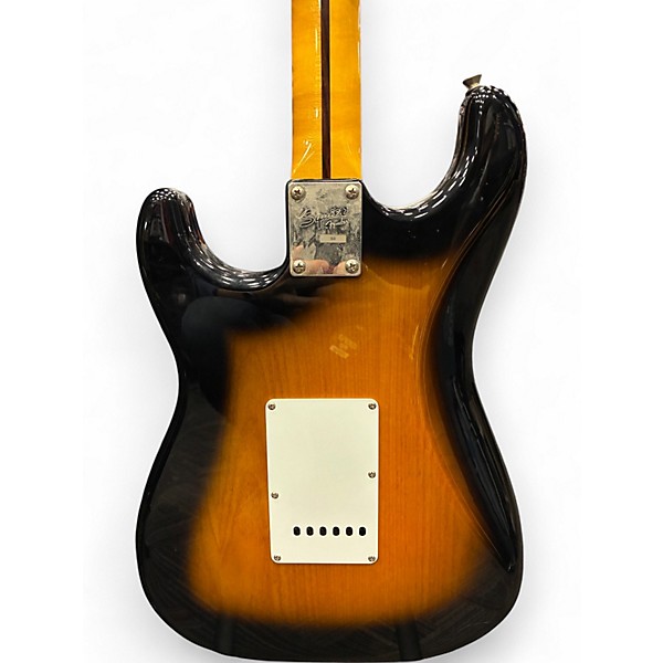 Used Squier Classic Vibe Stratocaster 2 Tone Sunburst Solid Body Electric Guitar