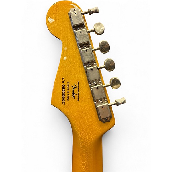 Used Squier Classic Vibe Stratocaster 2 Tone Sunburst Solid Body Electric Guitar