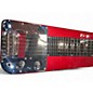 Used Rouge lap steel Candy Apple Red Solid Body Electric Guitar