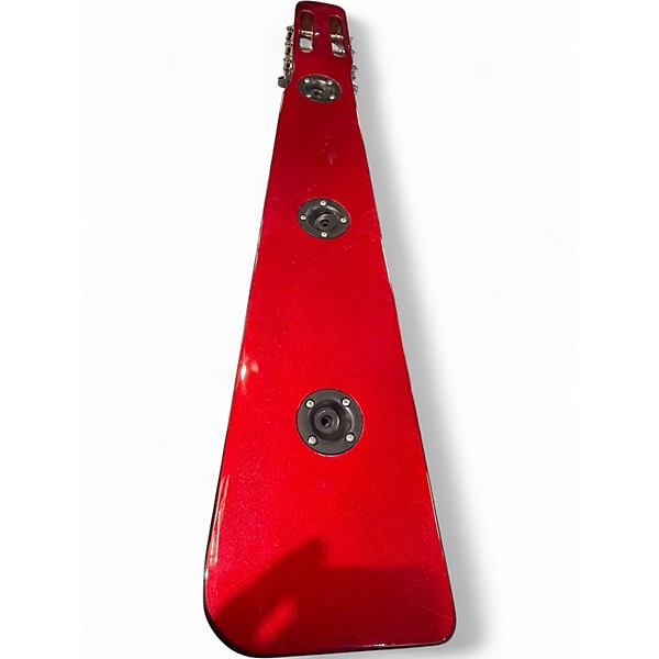 Used Rouge lap steel Candy Apple Red Solid Body Electric Guitar