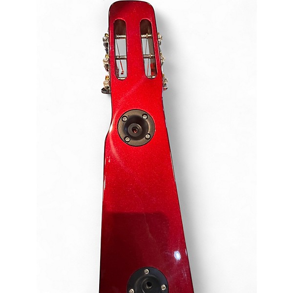 Used Rouge lap steel Candy Apple Red Solid Body Electric Guitar