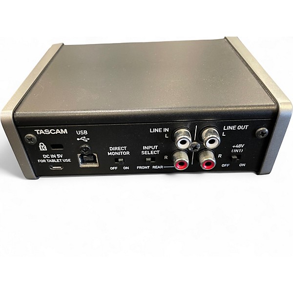 Used TASCAM US-1x2 Audio Interface
