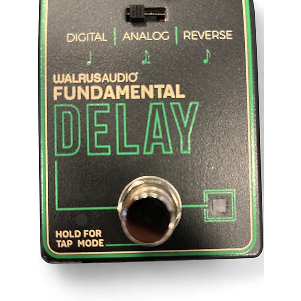 Used 2023 Walrus Audio FUNDEMENTAL DELAY Effect Pedal