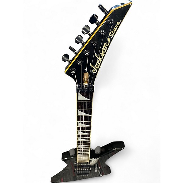 Used Jackson 90s Star Kelly Black Solid Body Electric Guitar
