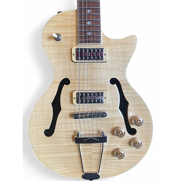 Used Xaviere PRO570 Mahogany Hollow Body Electric Guitar