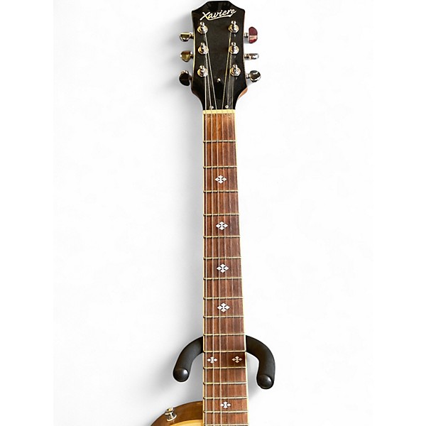 Used Xaviere PRO570 Mahogany Hollow Body Electric Guitar