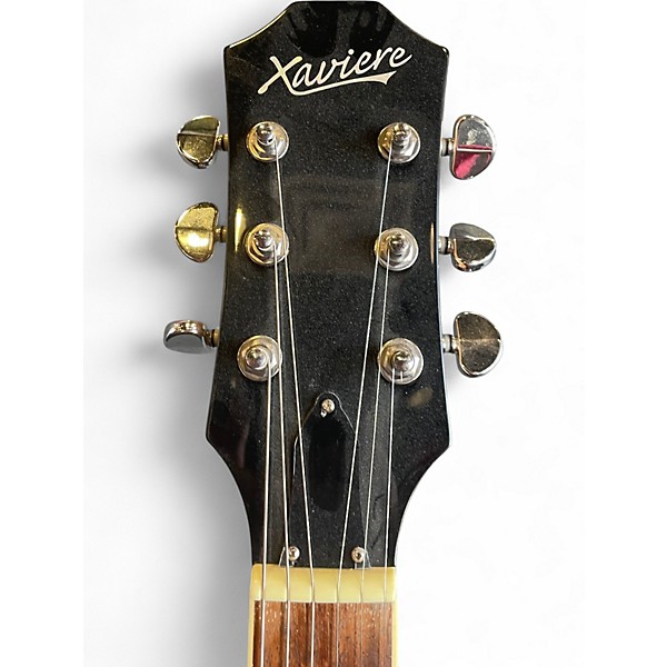 Used Xaviere PRO570 Mahogany Hollow Body Electric Guitar