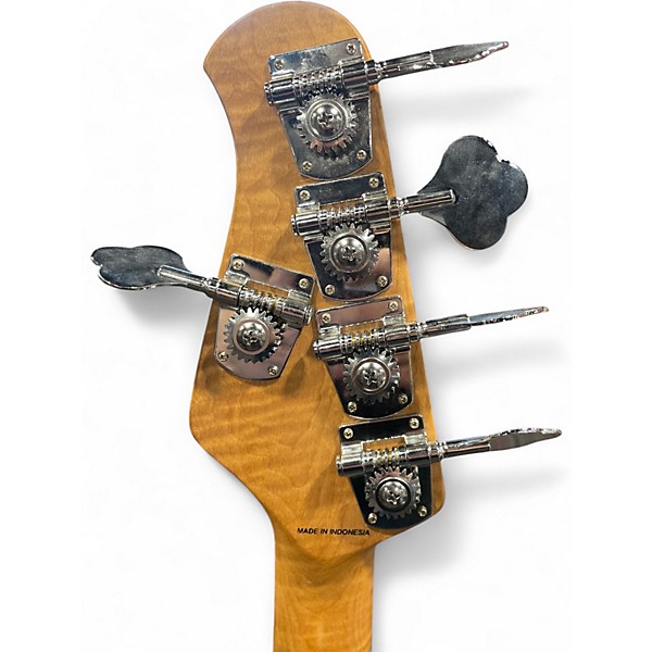 Used Sterling by Music Man Ray35 5 String Black Electric Bass Guitar