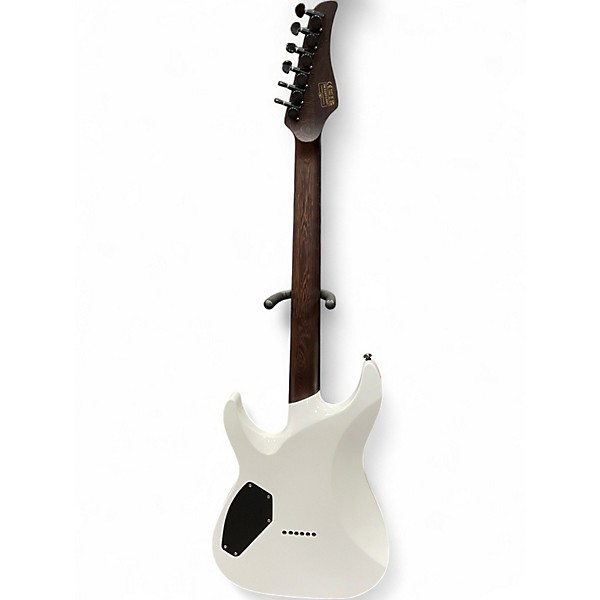 Used 2020 Schecter Guitar Research REAPER-6 CUSTOM WHITE Solid Body Electric Guitar