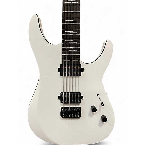 Used 2020 Schecter Guitar Research REAPER-6 CUSTOM WHITE Solid Body Electric Guitar