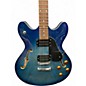 Used Oscar Schmidt OE30 Blue Burst Hollow Body Electric Guitar