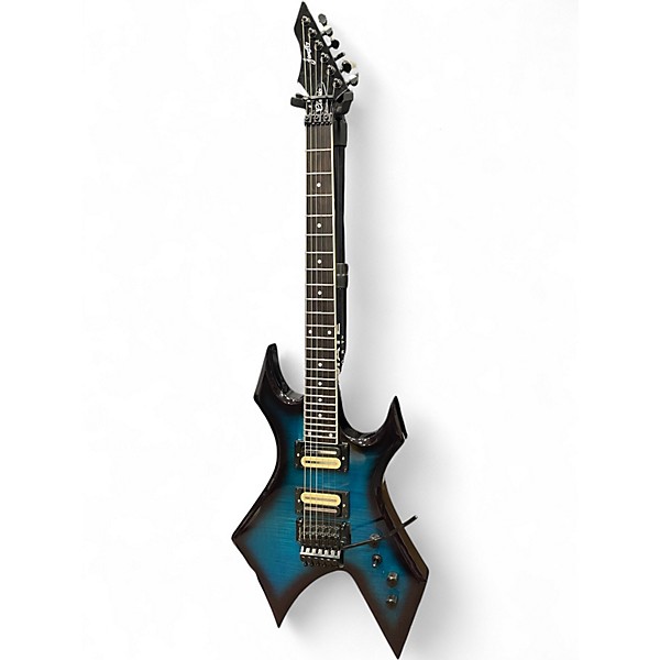 Used Firefly FFBC BLUE FLAME Solid Body Electric Guitar