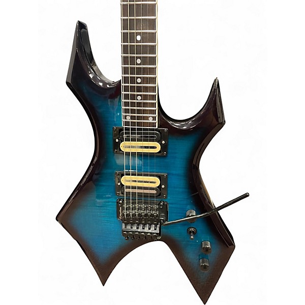 Used Firefly FFBC BLUE FLAME Solid Body Electric Guitar