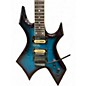 Used Firefly FFBC BLUE FLAME Solid Body Electric Guitar
