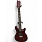 Used PRS SE Custom 24 Trans Red Solid Body Electric Guitar thumbnail