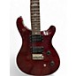 Used PRS SE Custom 24 Trans Red Solid Body Electric Guitar