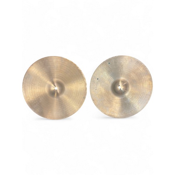 Used Zildjian 14in A Series New Beat Hi Hat Pair Cymbal