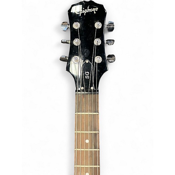 Used Epiphone SG Black Solid Body Electric Guitar