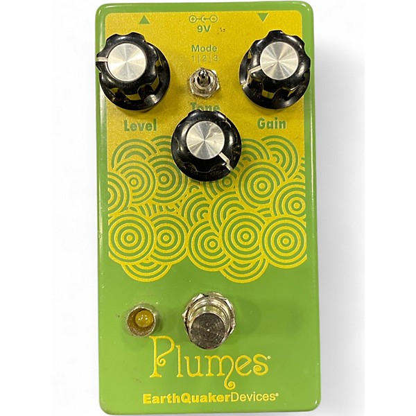 Used EarthQuaker Devices Plumes Small Signal Shredder Overdrive Effect Pedal