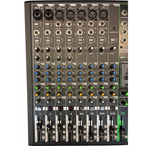 Used Mackie ProFX12V3 Unpowered Mixer