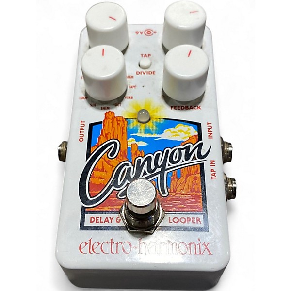 Used Electro-Harmonix Canyon Delay and Looper Effect Pedal