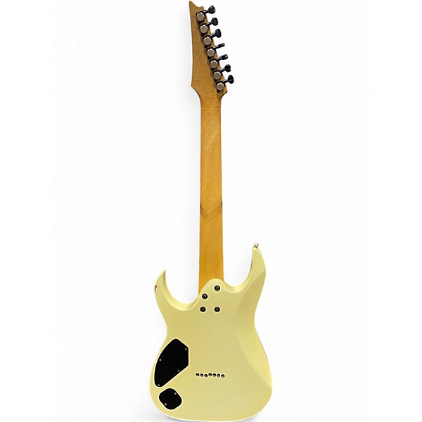 Used Ibanez RG7 Cream Solid Body Electric Guitar