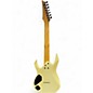 Used Ibanez RG7 Cream Solid Body Electric Guitar