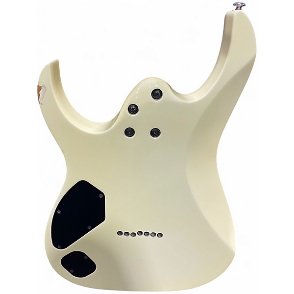 Used Ibanez RG7 Cream Solid Body Electric Guitar